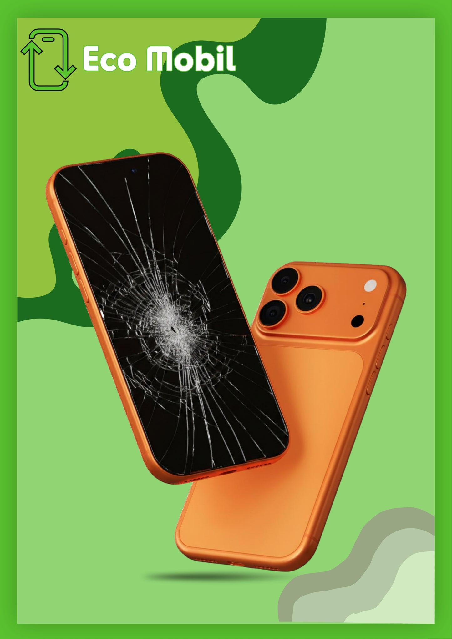 iPhone X screen replacement in factory quality - within 1 hour