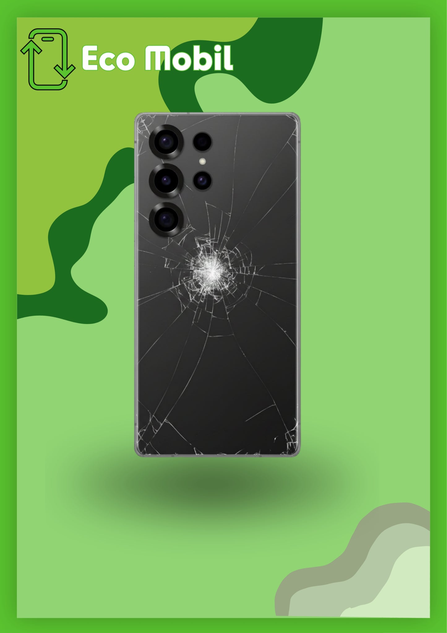 Gyári hátlap csere Samsung Galaxy S25 Ultra 5G